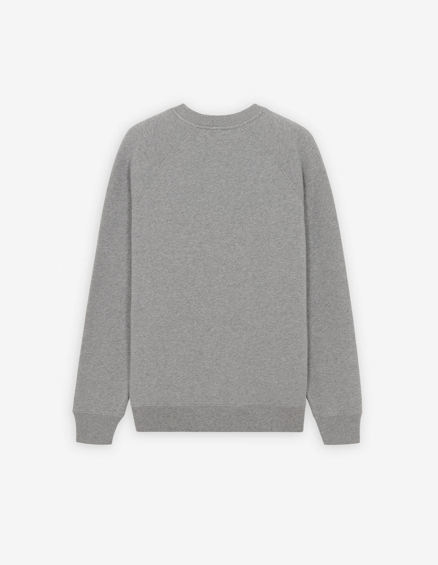 Grey Fox Head Patch Classic Sweatshirt Grey Melange (men)