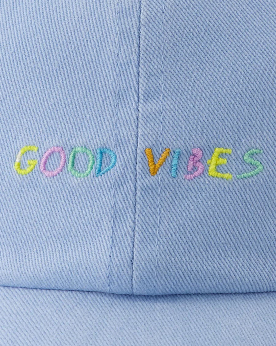 Beaumont Good Vibes Twill Sky Washed