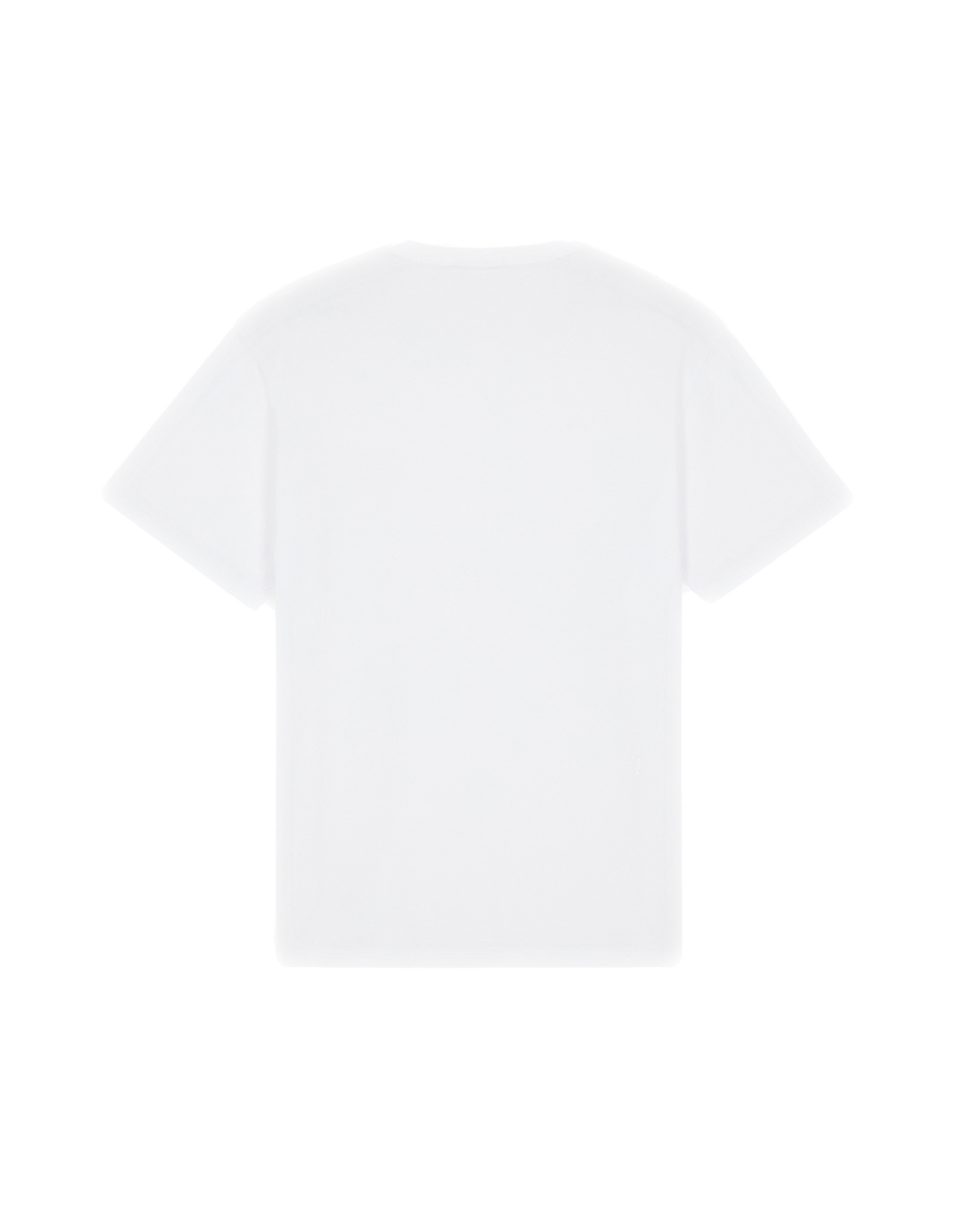 Chillax Fox Patch Regular Tee -shirt White (men)