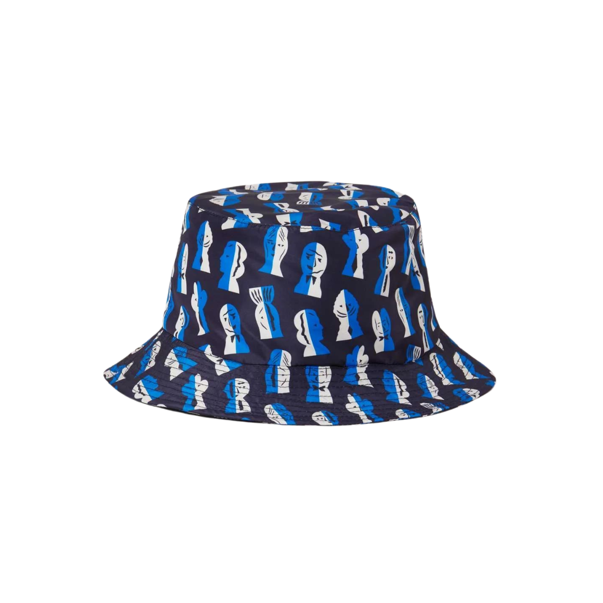 Bucket Hat Navy Papier Decoupe X Severin Millet