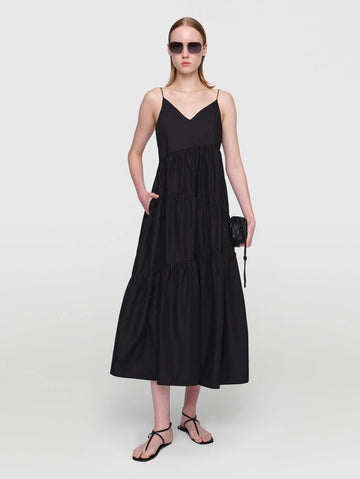LIESBETH HD Cotton Poplin Dress Black