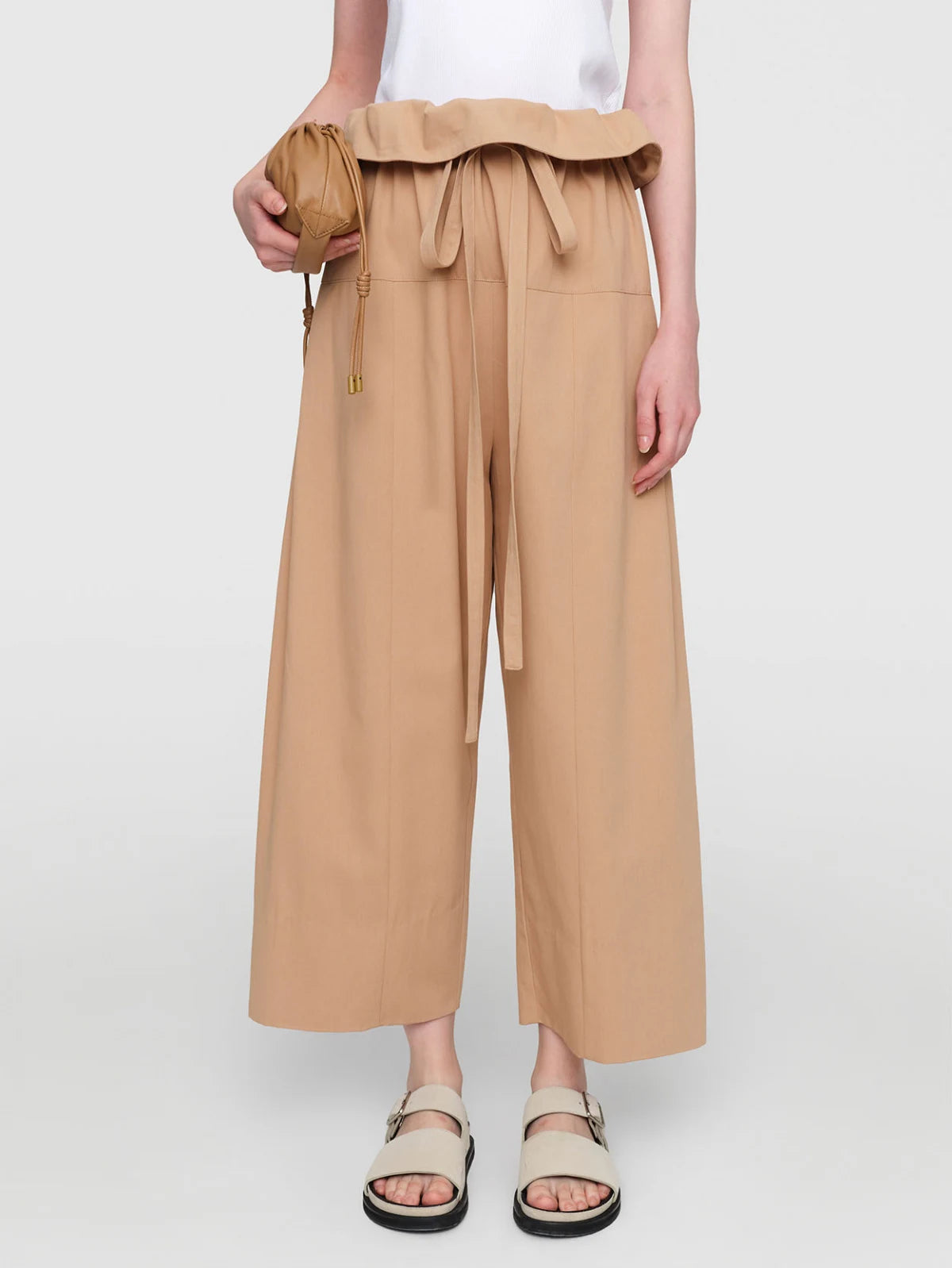 PORTSMOUTH Cotton Pants Sand