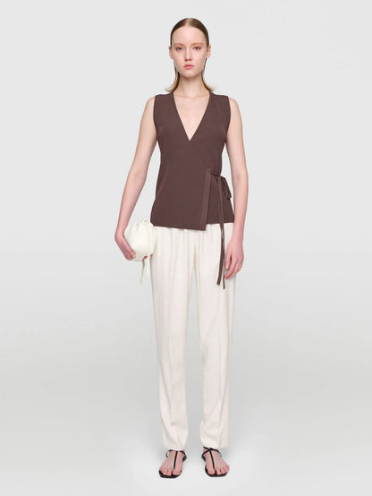 Taupe CEYLON Knit Top
