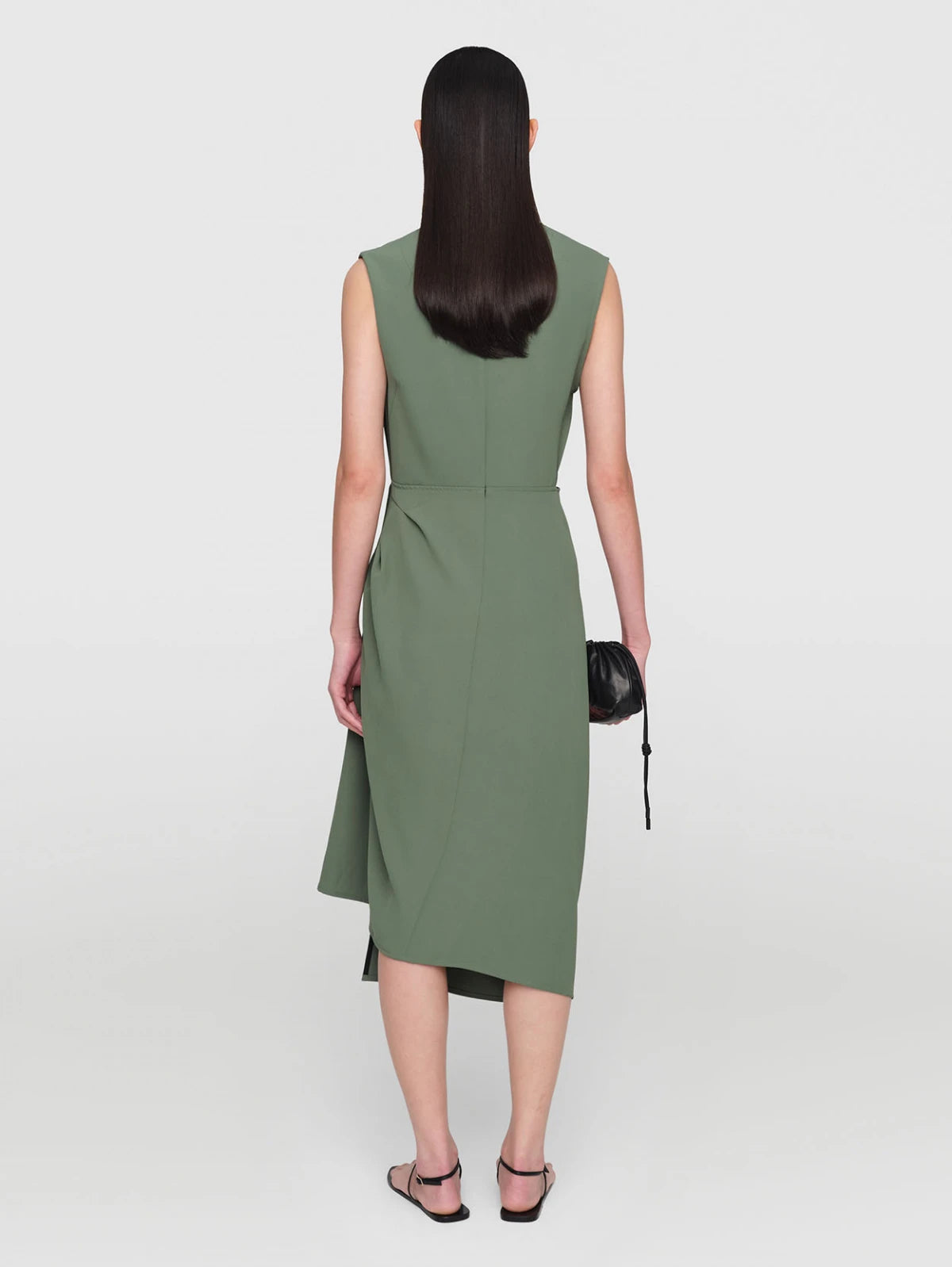 Tri Acetate "Seymour" Dress Pistachio