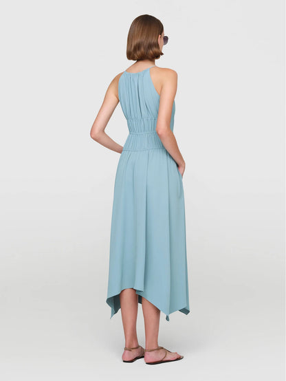 Tri acetate "lris" Dress Celadon