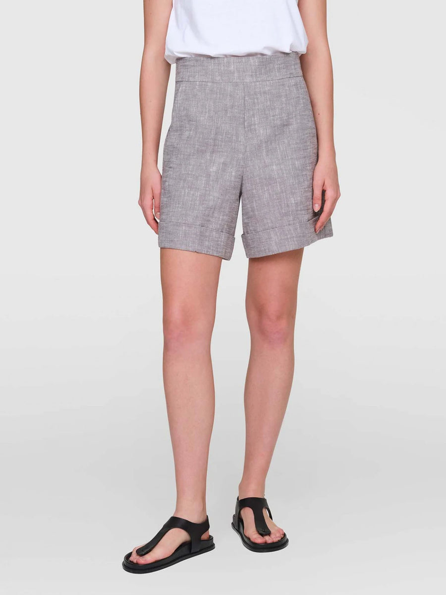 DANTE Linen Shorts Grey