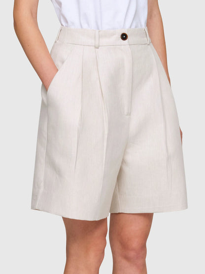 Organic Cotton "Noa" Shorts Barley