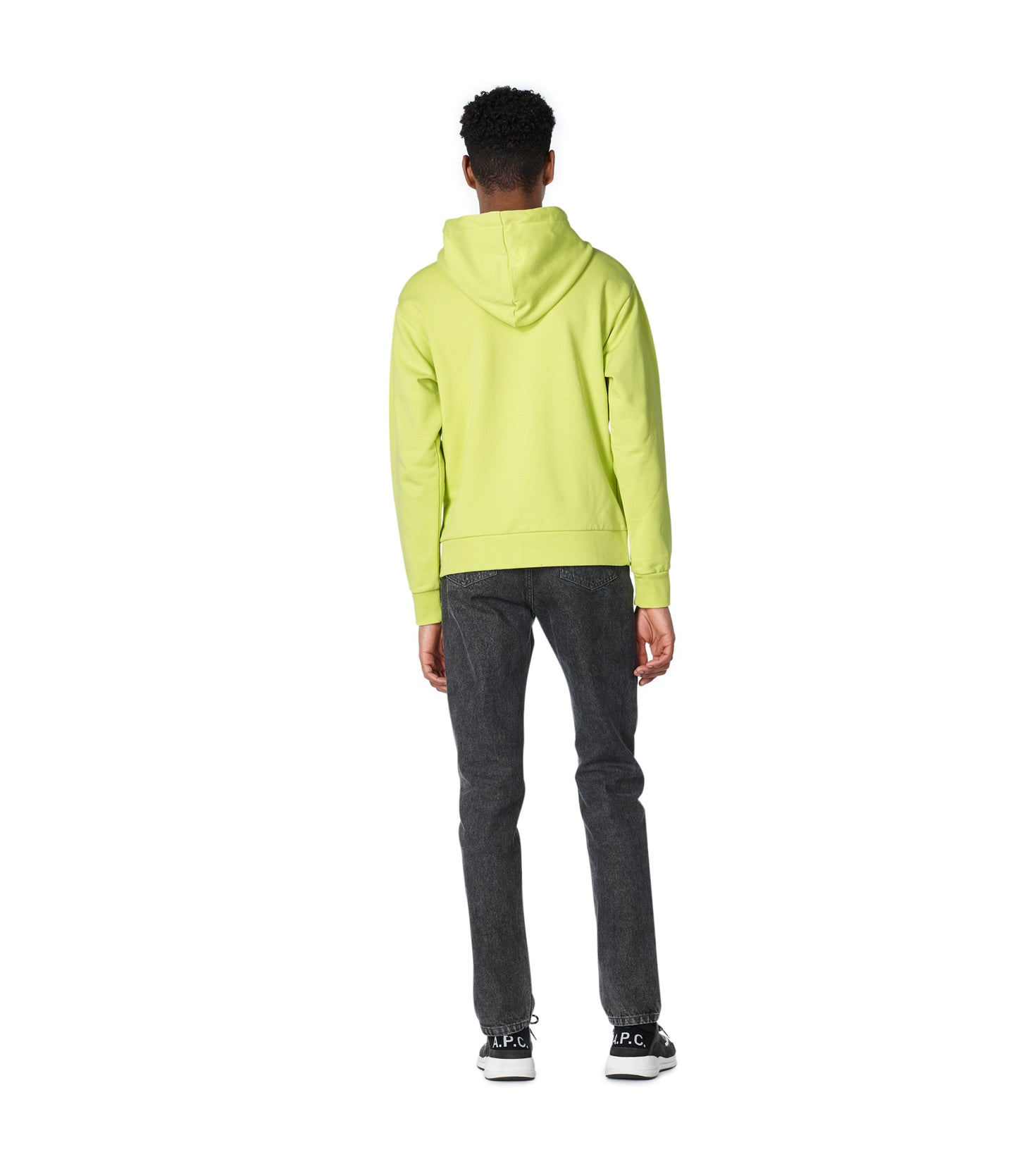 Hoodie Larry Fluo Vert Fluo (men)