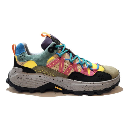 Cowhide Nylon Sneakers