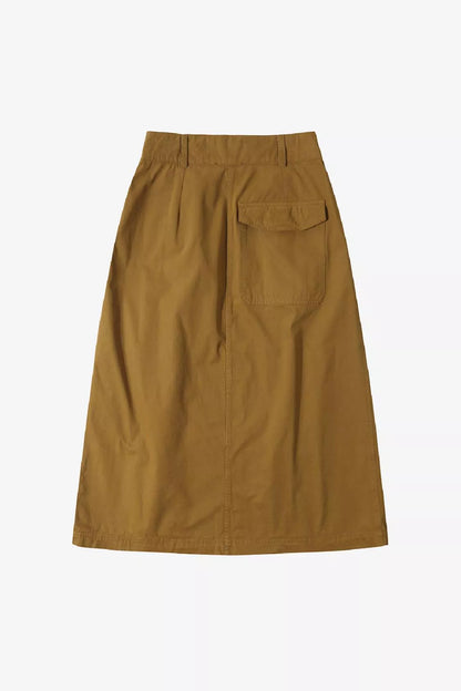 Crisp Skirt Camel