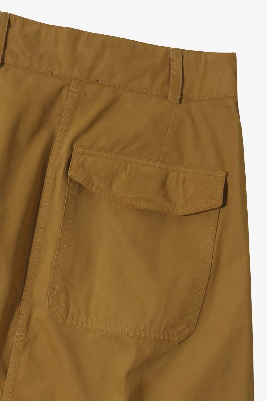 Crisp Skirt Camel