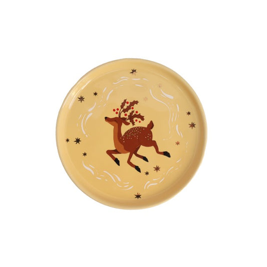 Small Plate Reindeer