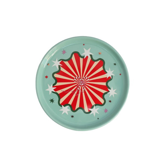 Small Plate Candy Cane