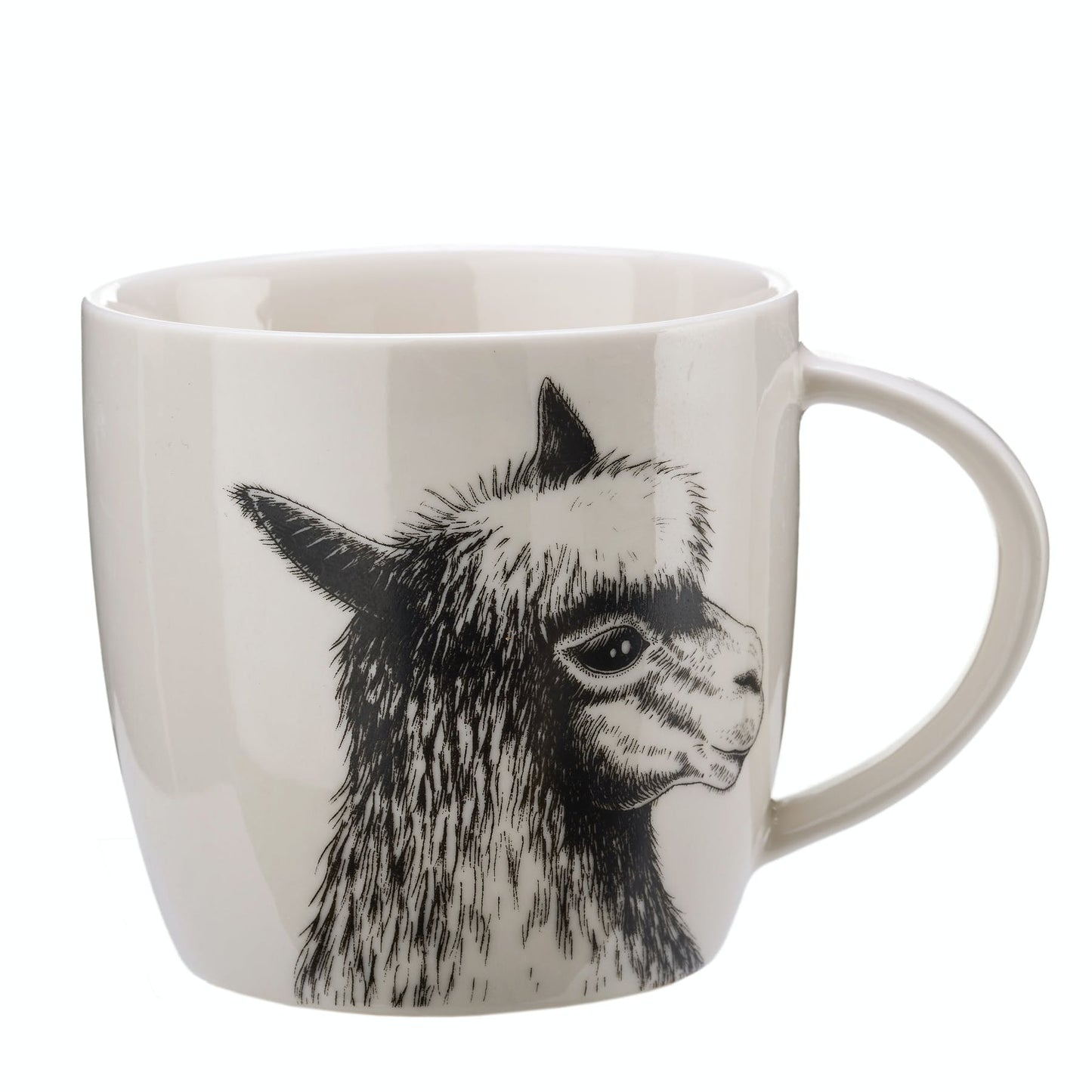 Animal Mugs White Lama