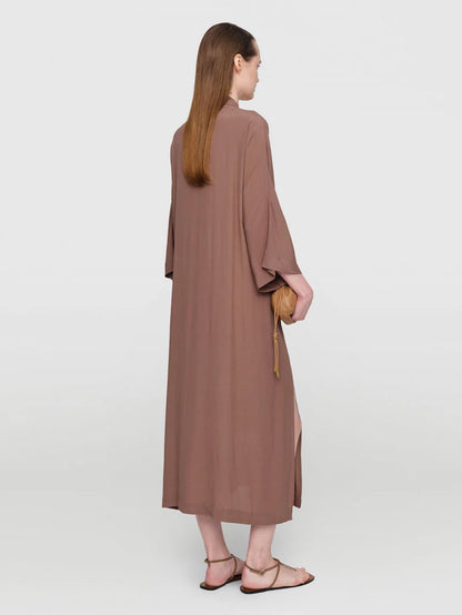 Viscose "Chalayan" Dress Taupe