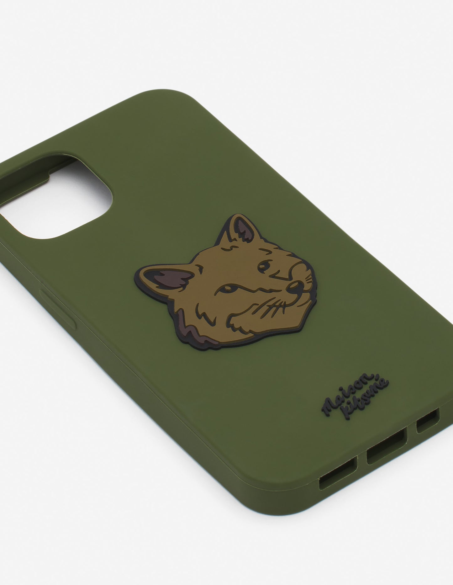 Bold Fox Head Iphone Case Khaki iPhone14