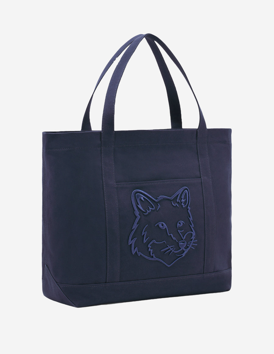 Fox Head Large Tote Ink Blue