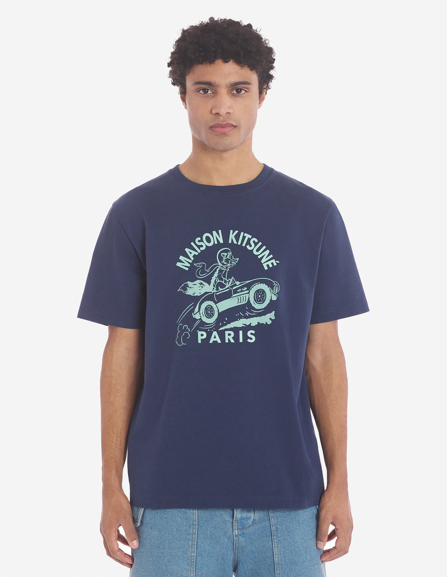 Racing Fox Comfort Tee-Shirt Ink Blue (men)
