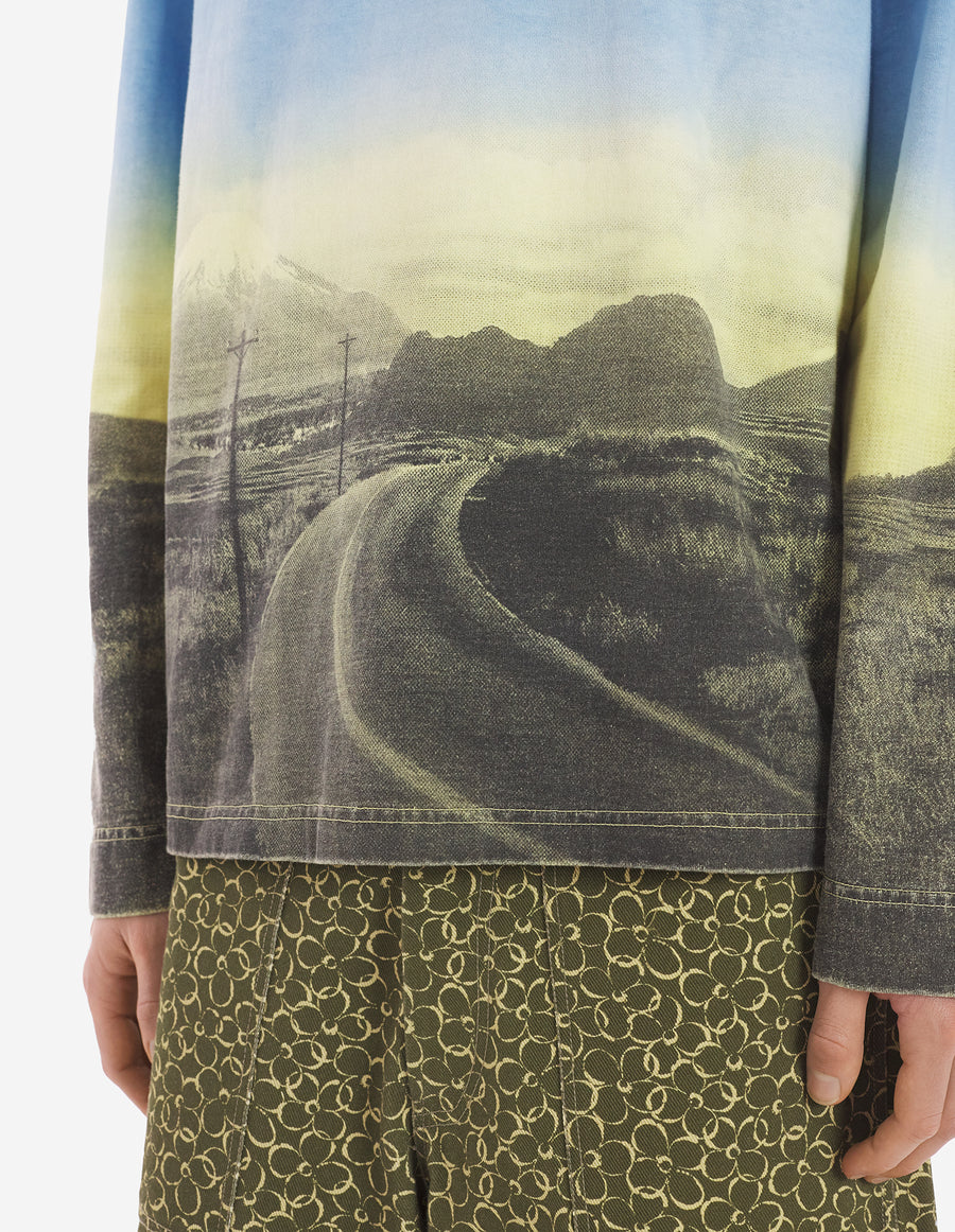 Open Road Printed Comfort Long Sleeve T-shirt