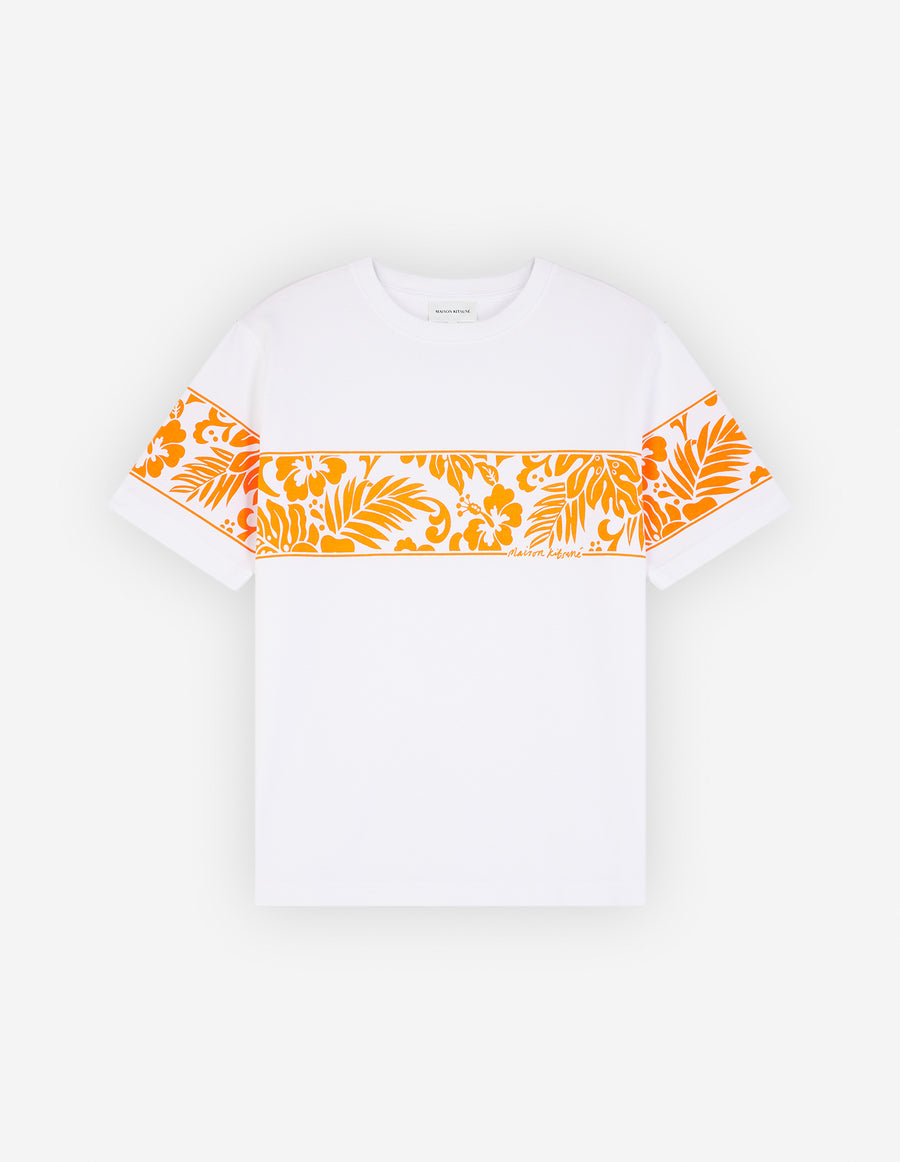 Tropical Band Comfort Tee-Shirt