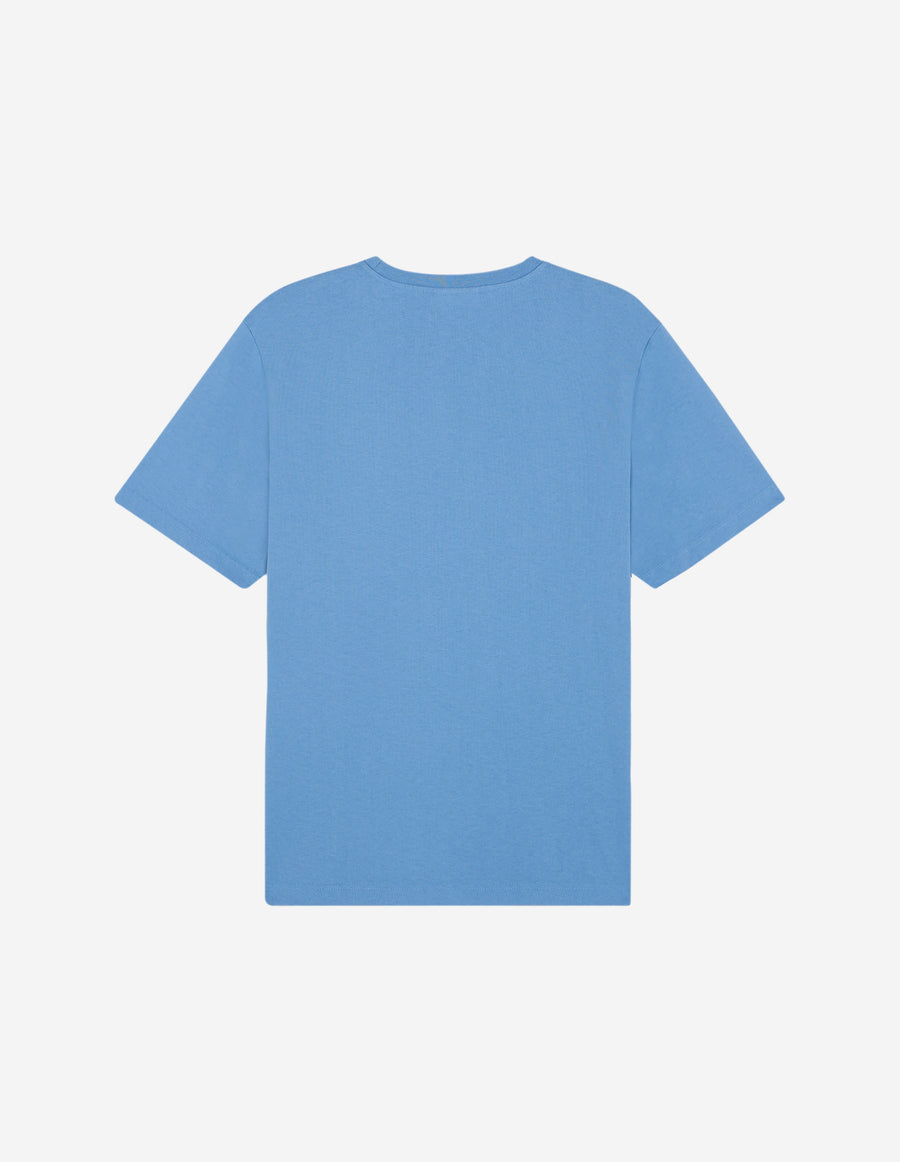 Bold Fox Head Patch Comfort Tee Shirt Hampton Blue (men)