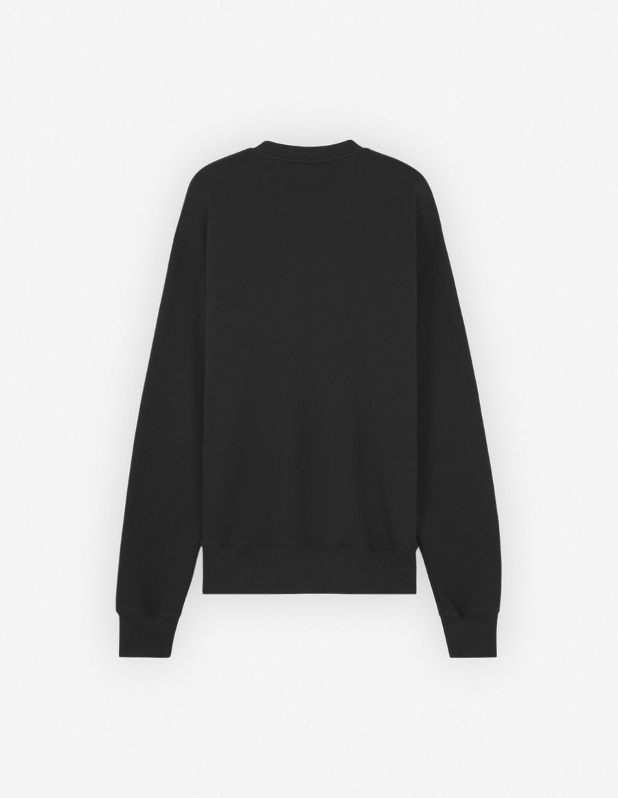 Maison Kitsune Handwriting Comfort Sweatshirt Black/White (men)