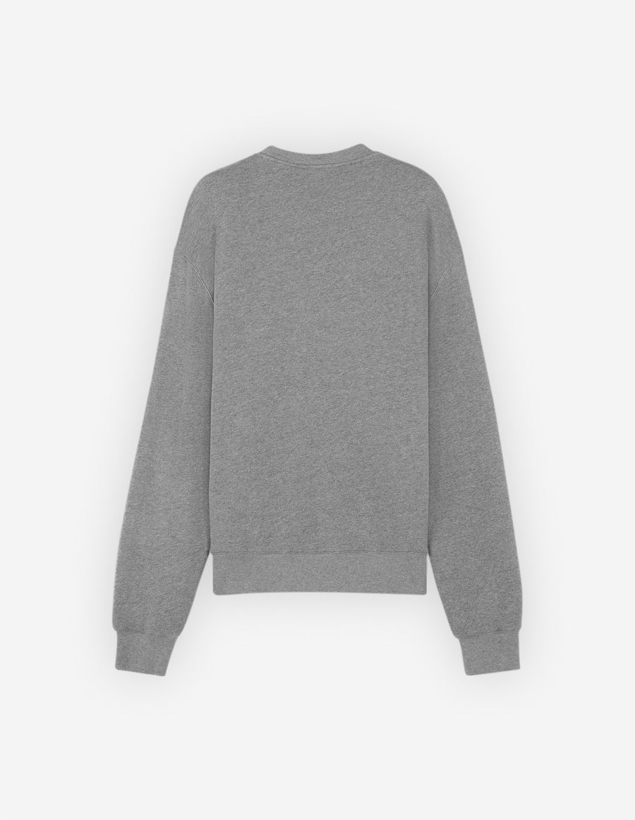 Bold Fox Head Patch Comfort Sweatshirts Medium Grey Melange (men)