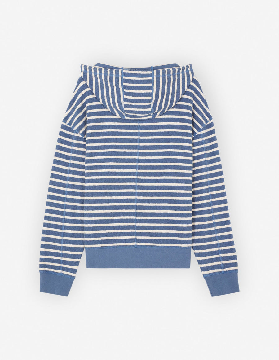 Oversize Striped Hoodie