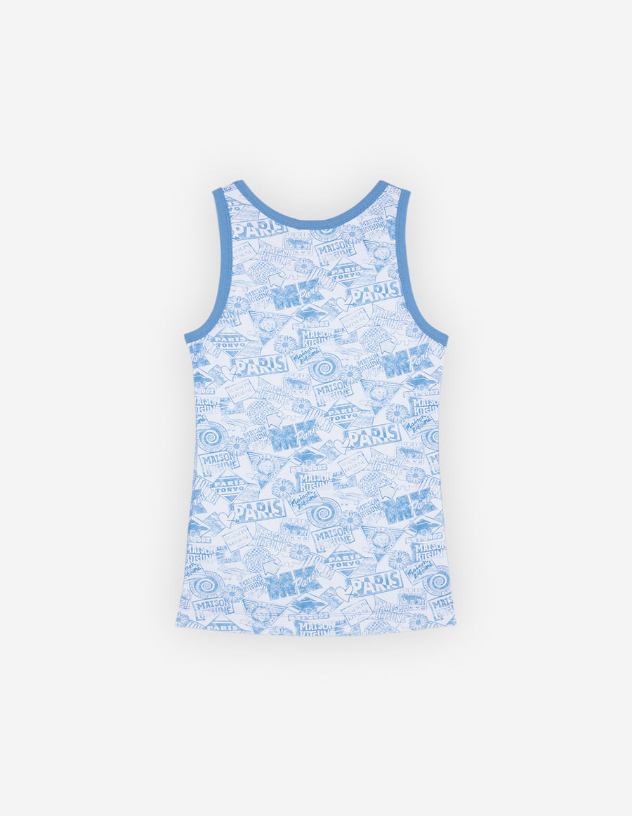 Surf Collage All Over Tank Top