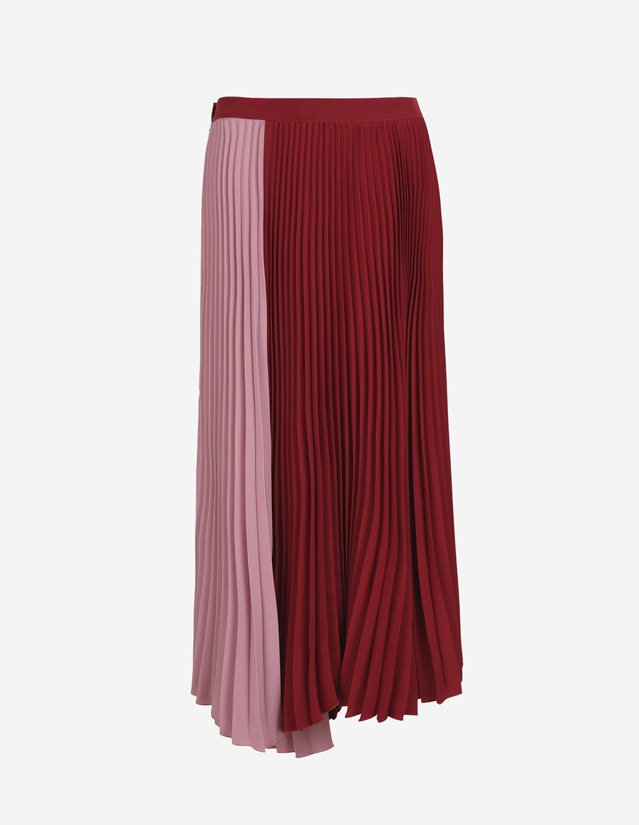 Asymetrical Pleated Skirt