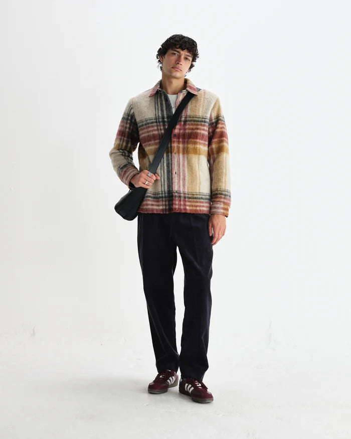 Nolan - Check Wool Overshirt