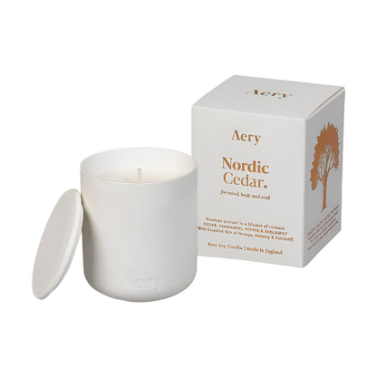 Nordic Cedar Scented Candle