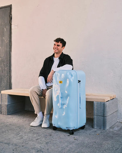 Sky Blue Icon Trunk Luggage