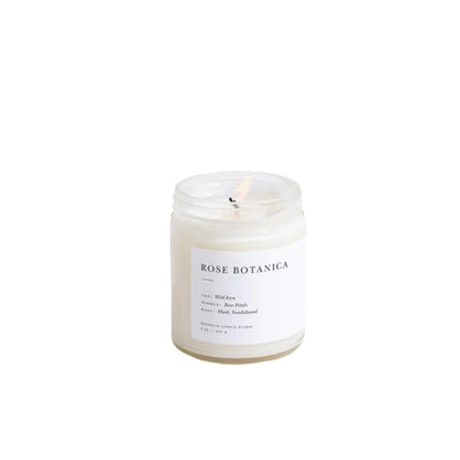 Rose Botanica Minimalist Jar Candle