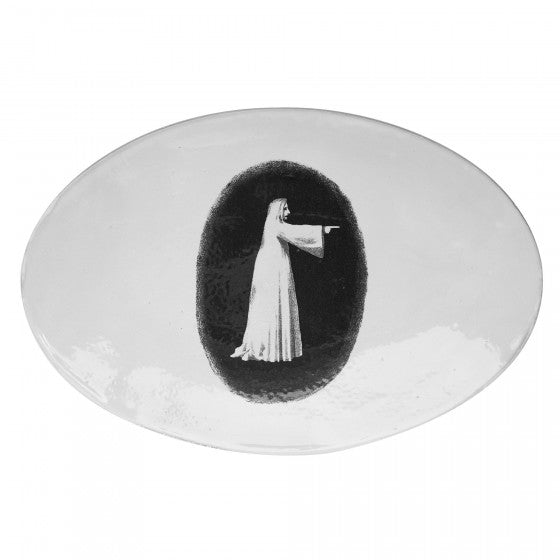 John Derian Ghost Looking Right Platter
