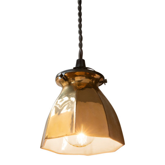 Revolution Small Lampshade Golden Exterior - EU Wired