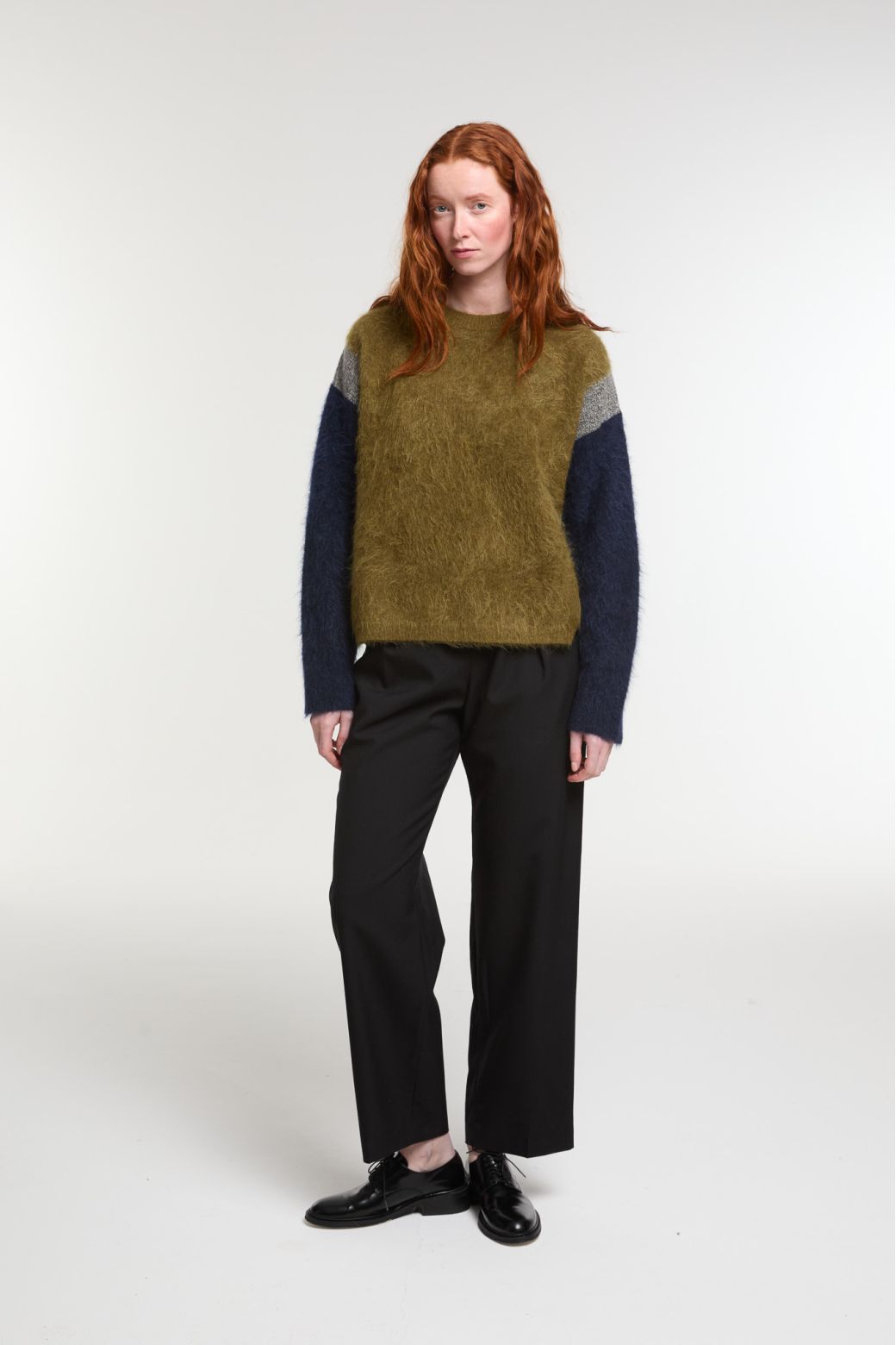 151 - Navy Olga Fjord Sweater