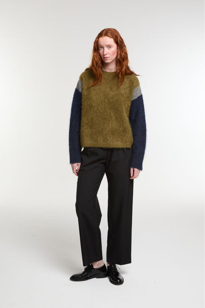 151 - Navy Olga Fjord Sweater