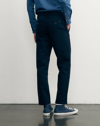 Cotton Canvas Rochefoucault Pants Canvas Deep Blue