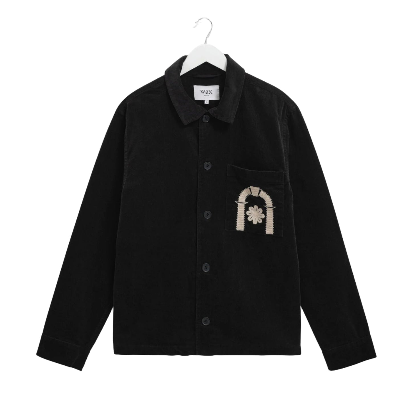Rockley - Applique Velvet Overshirt