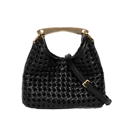 Boomerang Woven Leather