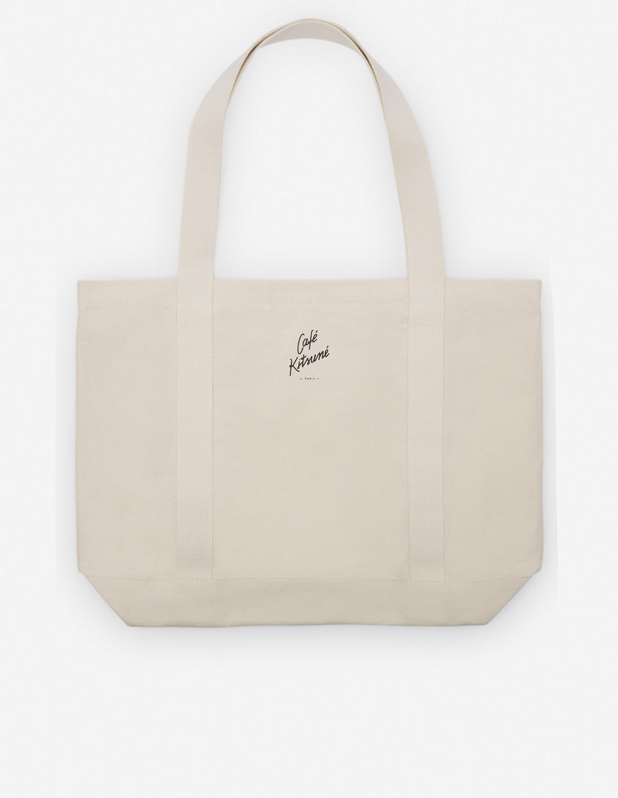 Cafe Kitsune Fox Tote Bag