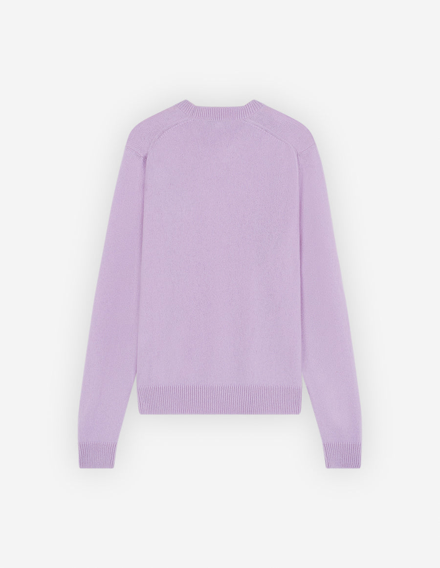 Double Patch Fox & Dragon Jumper Lilac
