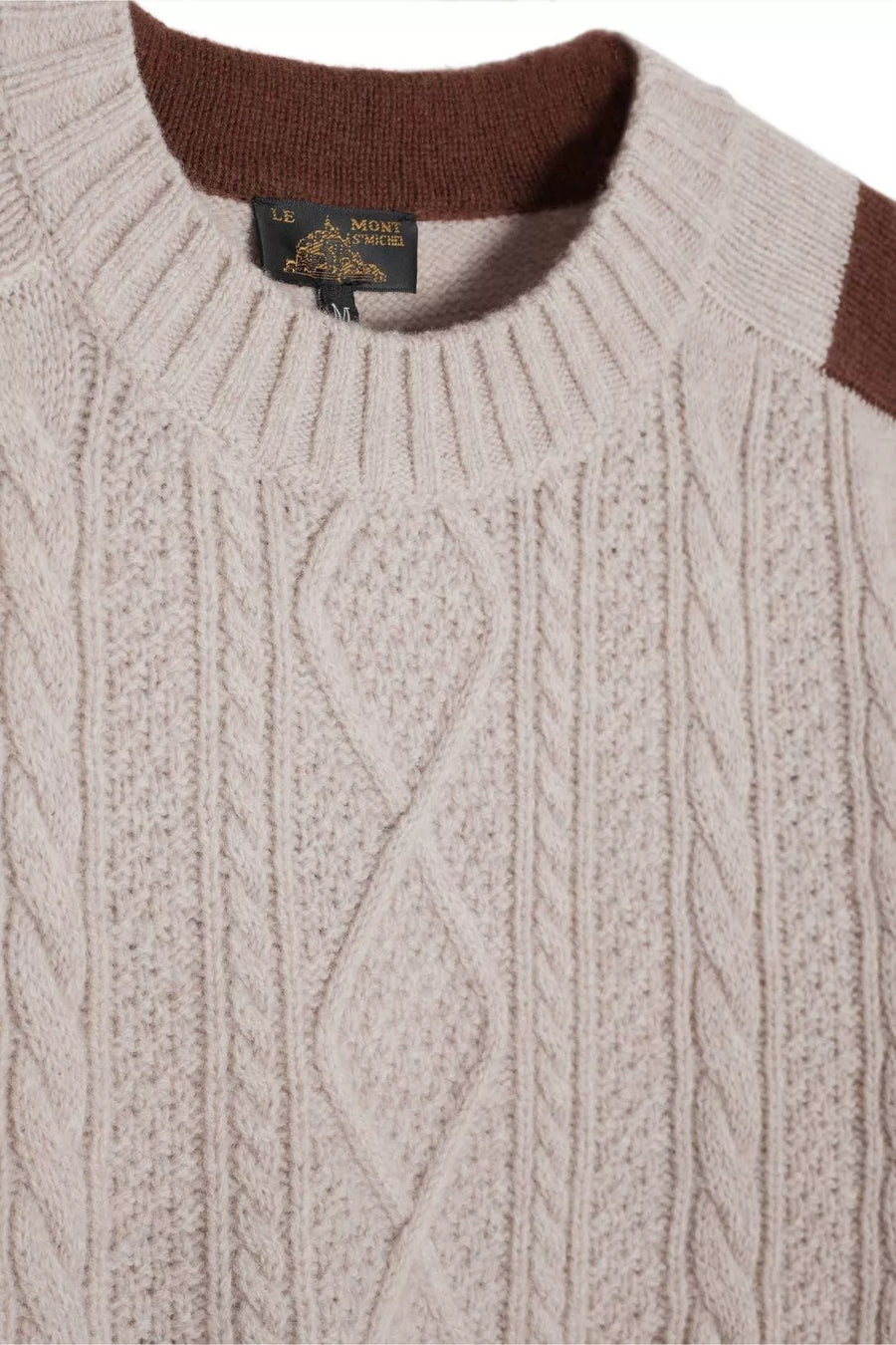 Cables Sweater Brown
