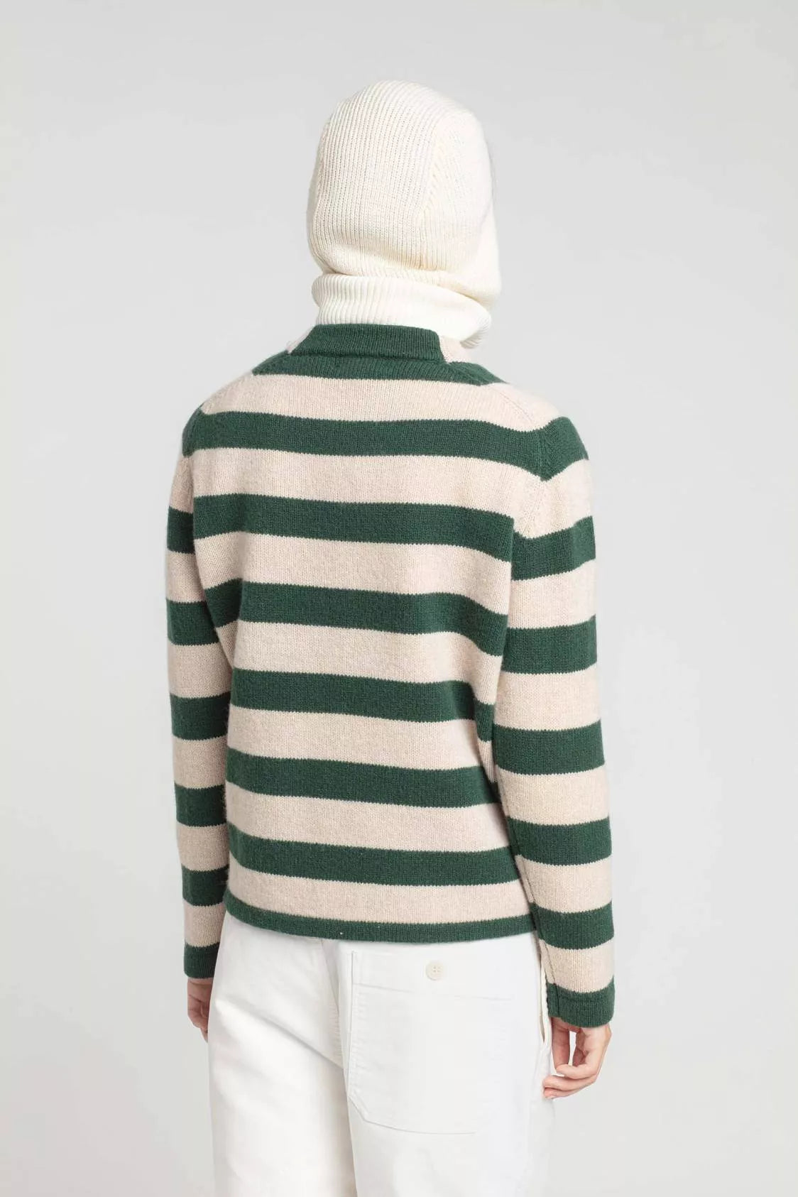 Cables Sweater Green