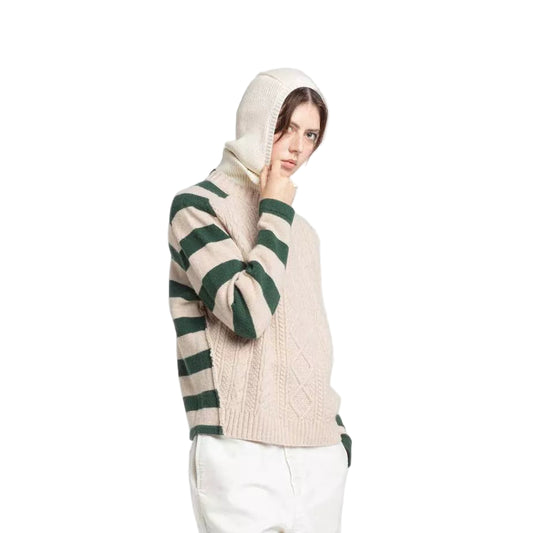 Cables Sweater Green