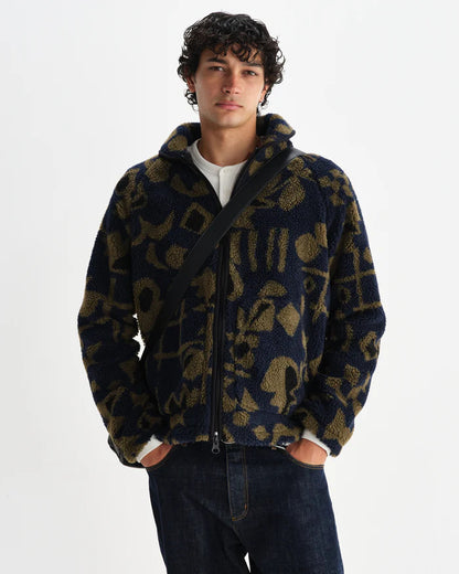 Tate - Shapes Jacquard Fleece Jacket