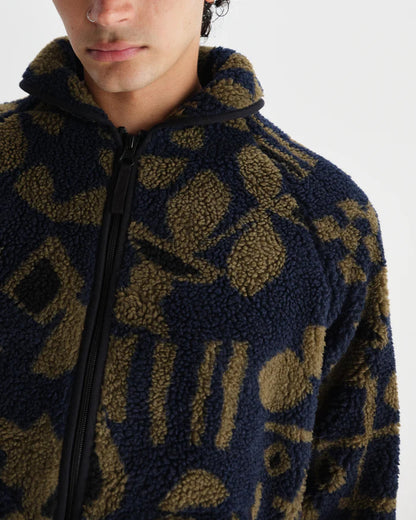 Tate - Shapes Jacquard Fleece Jacket