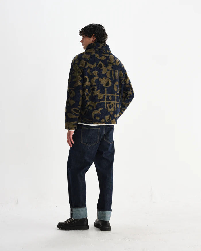 Tate - Shapes Jacquard Fleece Jacket