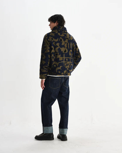 Tate - Shapes Jacquard Fleece Jacket